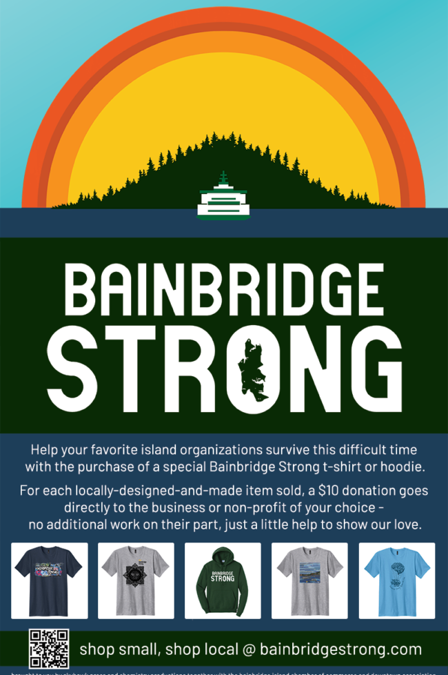 Bainbridge Strong Poster - Design by Skyhawk Press x Chemistry Productions