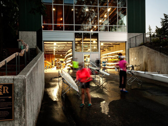 The $3M Stan Pocock Rowing Center - Completed in 2023 - Photo Credit: David Cohen