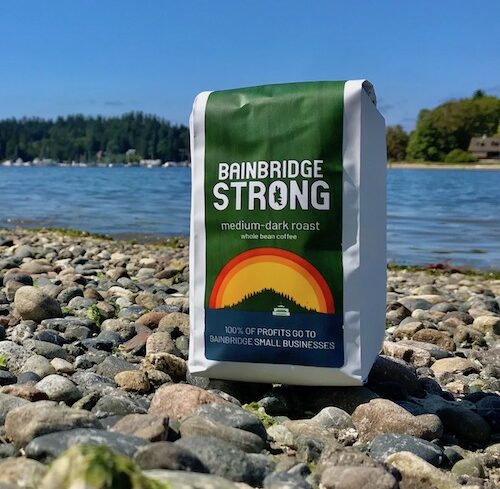 Bainbridge Strong Medium-Dark Roast by Pegasus Coffee Company Bainbridge Island