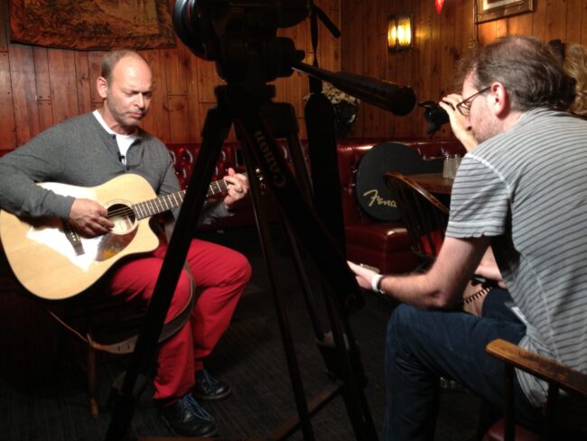 Wayne Kramer acoustic performance at the San Diego Music Thing