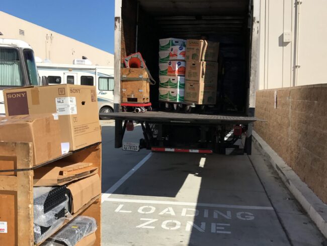 Loading up the Chemistry Collection for shipping to Library of Congress