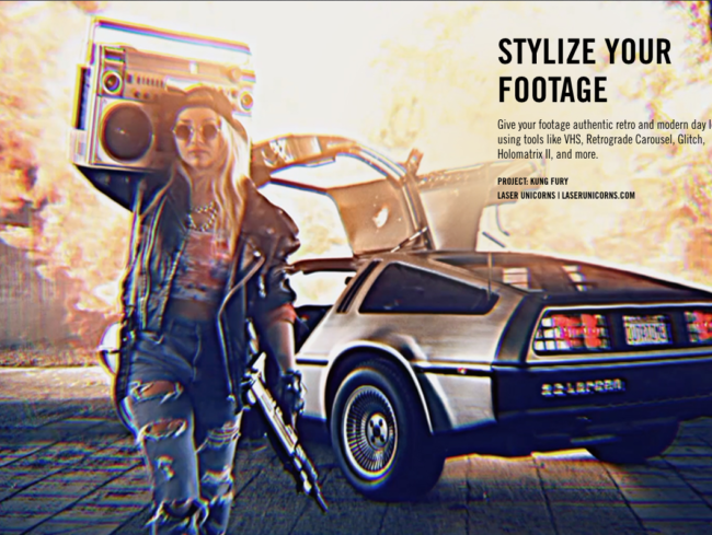 Red Giant Universe - Stylize Your Footage - Kung Fury