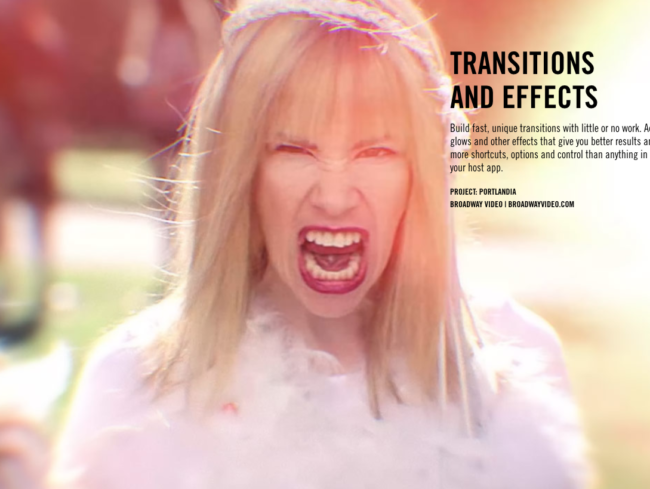 Red Giant Universe - Portlandia - Transitions and Effects