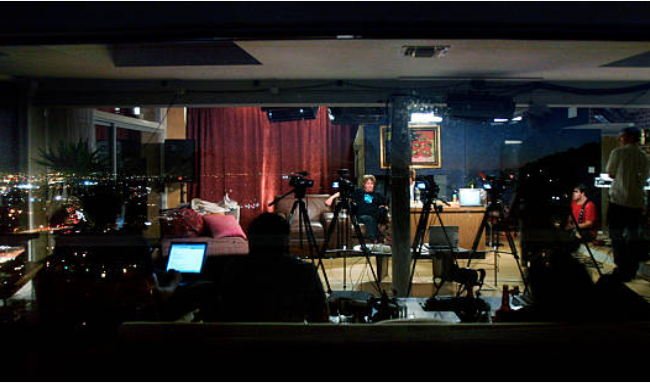 Tom Green Live - Living Room Studio wide shot