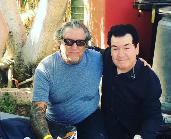 Writer/musicians Steve Jones and Lol Tolhurst