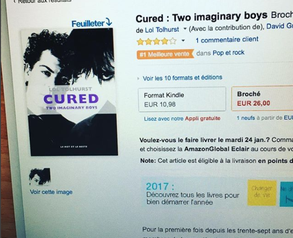 French Version of Cured - An Amazon #1