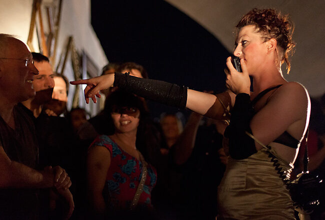 Amanda Palmer at Pop Tart Gallery