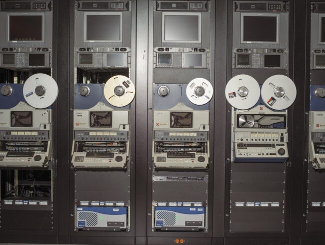 Library of Congress Audio-Visual Conservation Racks