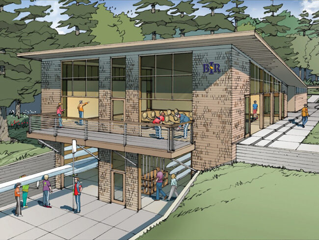 Projected Plans for the new Stan Pocock Rowing Center - Bainbridge Island, WA
