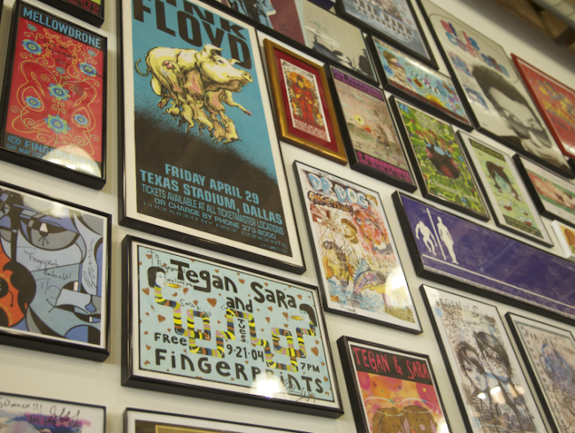 Live At Fingerprints Poster Wall
