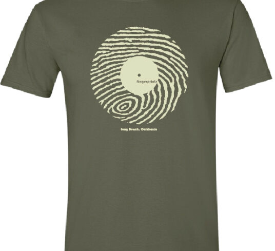 Fingerprints - Long Beach, CA T-Shirt