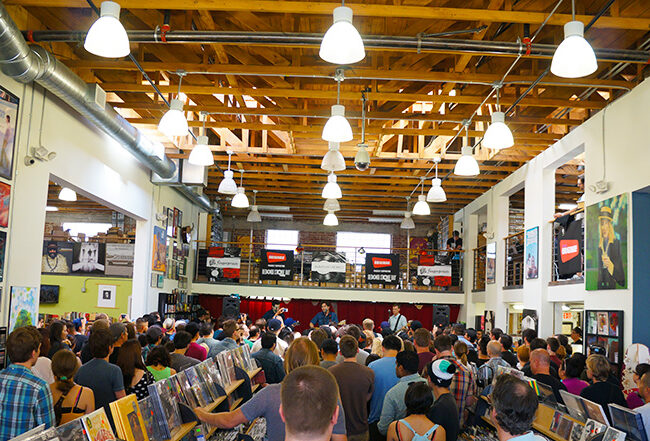 Jimmy Eat World Live At Fingerprints in Long Beach on Record Store Day