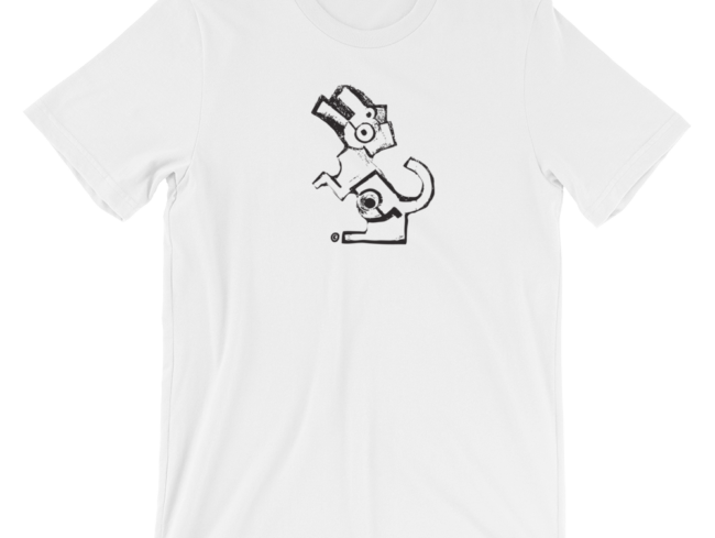 natalia gontcharova - the dog t-shirt