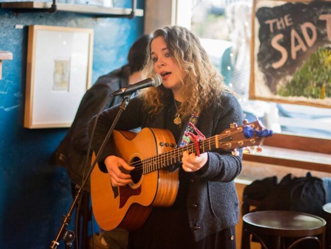 Katie Rudman live at the Pegasus Coffee House