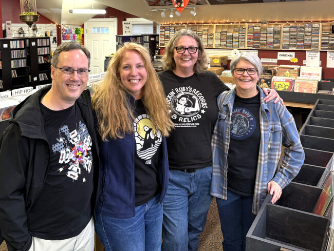 The Rockin' Ruby's ownership team (L-R): Stefan Goldby, Christine Goldby, Melanie Peters, Jill Paisley
