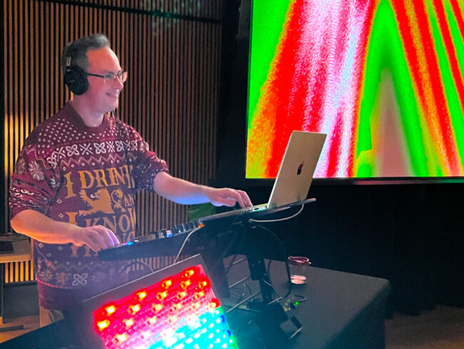 Stefan Goldby Bainbridge Chamber President/resident DJ