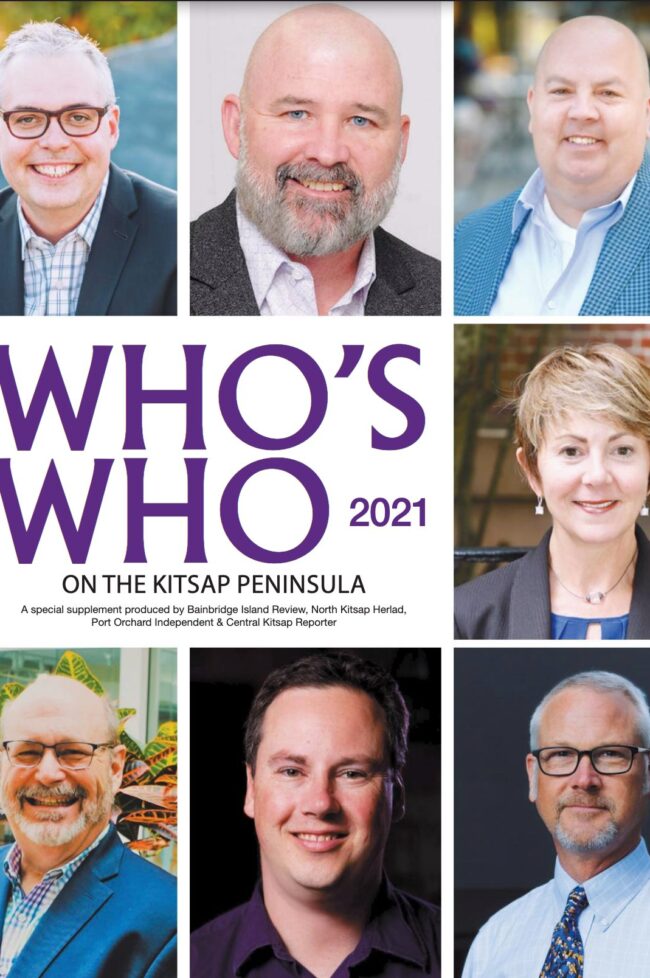Who's Who of the Kitsap Peninsula Stefan Goldby Michael Goodnow David Emmons Joe Morrison