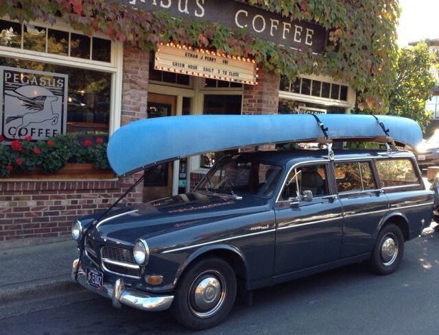Pegasus Coffee House with Volvo & Kayak - Bainbridge Island, WA